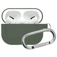 Чехол для Apple AirPods Pro силиконовый InnoZone Hang Case - Полуночно-зеленый (APP-20C-MK-06)