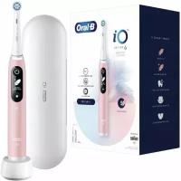 Электрическая зубная щетка Oral B iO Series 6 Pink Sand, розовый