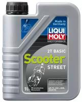 LIQUI MOLY 8068 Масло моторное для скутеров Motorbike 2T Basic Scooter Street TC (1л)