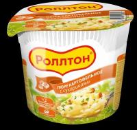 Пюре картофельное Роллтон с сухариками