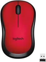 Мышь LOGITECH M220 Silent Red (910-004880)