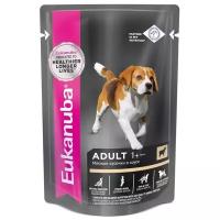 Eukanuba Паучи корм для собак с ягненком в соусе (10151135) 0,1 кг 40467 (2 шт)