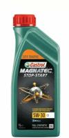 Моторные масла для легковых автомобилей Castrol magnatec stop-start 5w30 c3 (1л) Castrol 1572FA