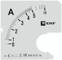 Шкала сменная для A721 5-5А-1,5 EKF PROxima