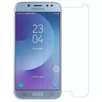 Защитное стекло (без рамки) для Samsung Galaxy J7 2017, прозрачное