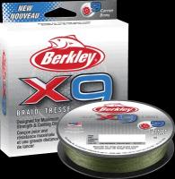 Berkley, Шнур X9, 150м, Темнозеленый, 0.06мм, 1.8кг