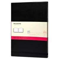 Скетчбук для акварели Moleskine Classic Watercolour Notebook 21 х 14.8 см (A5), 200 г/м², 72 л. черный A5 21 см 14.8 см 200 г/м²