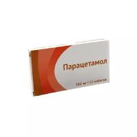 Парацетамол таб., 500 мг, 10 шт