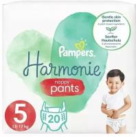 Подгузники Pampers Harmonie размер 5, 12-17, кг, 20шт