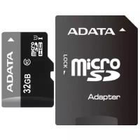 Карта памяти Adata Premier micro SDHC 32Gb Class 10 UHS-I U1 + ADP (40/15 Mb/s)