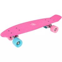 Скейтборд HUDORA Retro Skate Wonders, rosa (12152)