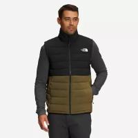 The North Face Жилет пуховый Belleview Stretch Down M, M, black/military olive