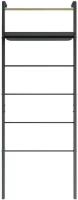 Стеллаж-лестница Ferro цвет чёрный