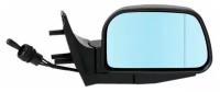 Зеркало боковое правое ВАЗ 2108-2115 модель ТА-9 Г с тросовым приводом регулировки, с асферическим противоослепляющим отражателем голубого тона. Без Обогрева
