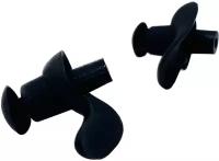 Беруши Flat Ray Silicone Molded Ear Plugs (черный)