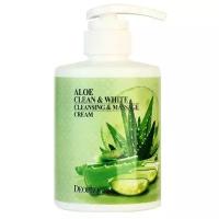 Deoproce Крем для тела Aloe Clean & White Cleansing & Massage Cream