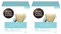 Капсулы для кофемашин Nescafe Dolce Gusto FLAT WHITE (16 капсул), 2 упаковки