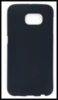 Чехол силиконовый для Samsung G935, Galaxy S7 Edge, черный