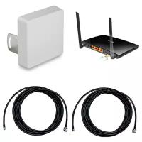 Роутер TP-Link Archer MR200 с антенной 3G/4G KROKS KAA15