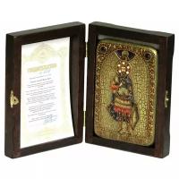 Икона Иоанн Воин, Мученик (подарочная), Литография,15 см