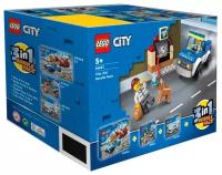 Конструктор LEGO City 66682 набор лего Сити 3 в 1 полиция транспорт перевозки преступников
