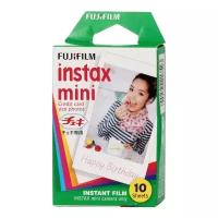 Фотопленка Fujifilm Colorfilm Instax Mini Glossy 10/PK белый