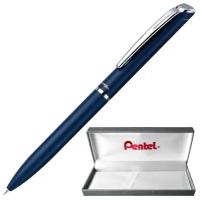 Ручка гелевая Pentel EnerGel в подарочной упаковке 0,7 мм, черный матовый корпус