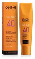 GIGI (Джи Джи) Ультра легкий солнцезащитный крем для лица серии Sun CARE c SPF 40, 50 мл