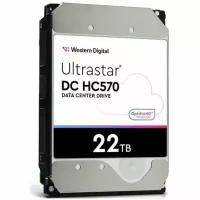 Жесткий диск Western Digital 3,5" 22.0TB SATA 6Gb/s 512MB 7200RPM SE WD Ultrastar DC HC570 0F48155_WUH722222ALE6L4