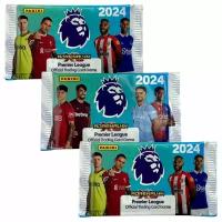 Набор 3 пакетика Panini Adrenalyn XL АПЛ 2023-24 / подарочный набор футбольных карт любителям панини