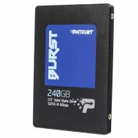 Твердотельный накопитель Patriot Memory Burst 240 ГБ SATA PBU240GS25SSDR