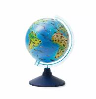 Глобус зоогеографический диаметр 21см Классик Евро Детский
