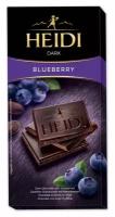 HEIDI dark Blueberry темный шоколад с черникой