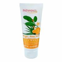 Средство для умывания лица c Апельсином и Алоэ Вера (Face Wash Orange Aloe Vera) Patanjali | Патанджали 60г