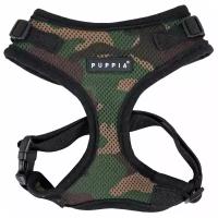 Шлейка для собак Puppia "RITEFIT HARNESS", камуфляж, L (Южная Корея)