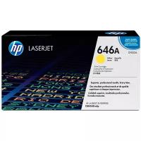 Картридж HP CF032A, 12500 стр, желтый