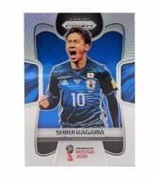 Коллекционная карточка Panini Prizm FIFA World Cup Russia 2018 #123 Shinji Kagawa S0266