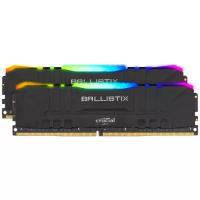 Оперативная память Crucial Ballistix RGB 16 ГБ (8 ГБ x 2 шт.) DDR4 3000 МГц DIMM CL15 BL2K8G30C15U4BL