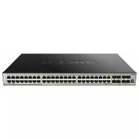 Коммутатор/ DGS-3630-52TC/A1ASI, DGS-3630-52TC/*SI Managed L3 Stackable Switch 44x1000Base-T, 4x10GBase-X SFP+, 4xCombo 1000Base-T/SFP, Surge 6KV, CLI