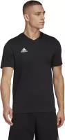 Футболка хлопковая Adidas Entrada22 Tee HC0448, р-р M, Черный