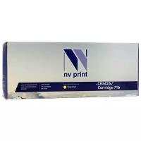 Картридж NV Print CB542A/716 Yellow для HP и Canon, 1400 стр, желтый