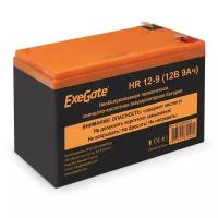 EXEGATE батареи EP129860RUS Аккумуляторная батарея HR 12-9 12V 9Ah 1234W, клеммы F2