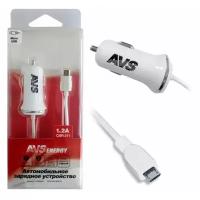 Автомобильное зарядное устройство с micro USB AVS CMR-211 (1,2А) A78029S