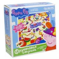 Настольная игра Origami Peppa Pig "Фруктовая страна" (поле-пазл+мини-пазл 20 элементов) 01585