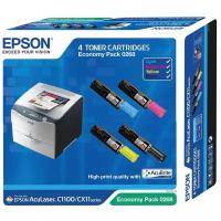 Картридж Epson C13S050268, 4000 стр, многоцветный