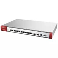 Межсетевой экран/ ZYXEL ZyWALL ATP700 Firewall, Rack, 12 Configurable (LAN / WAN) GE, 2xSFP, 2xUSB3.0, AP Controller (8/