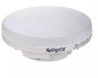 Лампа светодиодная navigator 10вт gx53 800лм 4000k 230в таблетка gх53