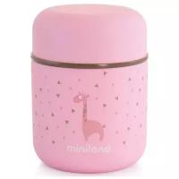 Термос для еды Miniland Silky Thermos Mini, 0.28 л rose