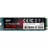 SSD диск SILICON POWER SiliconPower M.2 M-Series 512 Gb PCI-E x4 3D NAND (SP512GBP34A80M28)