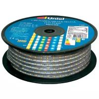 Светодиодная лента Uniel ULS-2835-60LED/m-10mm-IP67-220V-8W/m-50M-BLUE бобина